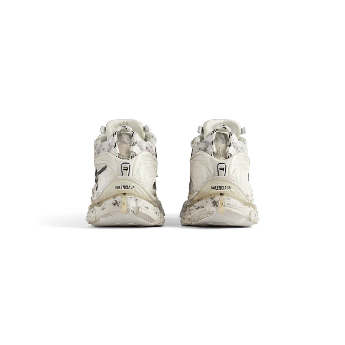 Men’s Runner Graffiti Sneaker in White - Image 5